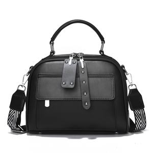 Fashion Design Straps Shoulder Crossbody Bag Pu Leather Handbags Ladies Zipper Closure Outdoor Large Capacity 2024 Bags - Product Image 6