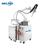 Bras robotisé industriel collaboratif puissant pour machine de soudage laser automatique à refroidissement par fibre d'air pour acier au carbone, aluminium et métaux
