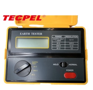Testeur de résistance de terre numérique électronique TECPEL ET-3000 et mètre de terre avec garantie d'un an - Product Image 2