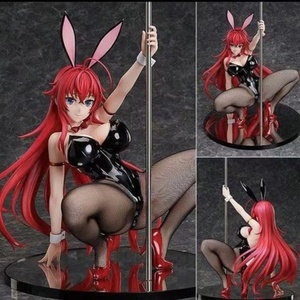 Figura de Acción de 40CM de Rias Gremory, Chica de la Escuela Secundaria Devil High, Nueva Figura de PVC de Lyria Bunny Girl, Adorno de Anime para Pole Dance - Product Image 2