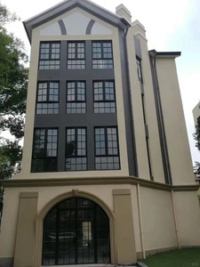 <span class=keywords><strong>Porta</strong></span> in Vetro Artistico Curvo in Ferro Battuto Stile Moderno Retrò Francese per Chiese ed Edifici Antichi - Product Image 2