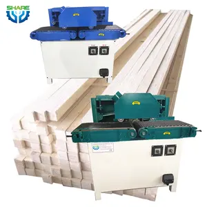 Semi-Automatic Multi Blade Rip Saw Machine Horizontal Table Saw Machine Wood Cutting Machine for Woodworking