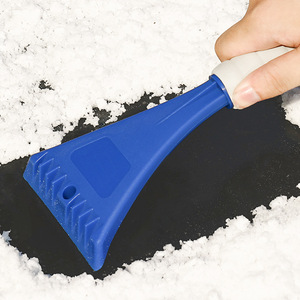 Chongteng Ice Scraper Blue Plastic Handle Car Snow Removal Tool Winter Frost scraper For Windshield - Product Image 1