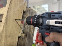 Perceuse-visseuse électrique sans fil 18V 45Nm, double usage, industrielle et domestique, pour travaux personnalisés