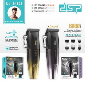 Cortadora de Cabello DSP IENCORE Pro con Pantalla LCD, Longitud Ajustable, Juego de Recortadoras a Batería - Product Image 3