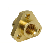 Custom Precision CNC Machining Brass Copper Parts Machined Brass Bushing