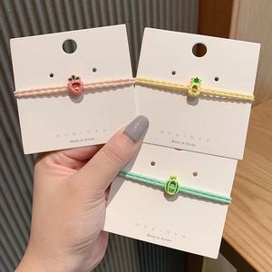 Coleteros de Pelo Estilo Coreano, de Goma Suave y Elástica, para Mujer, Estilo Casual, Colores Variados, Estilo Aleatorio - Product Image 4