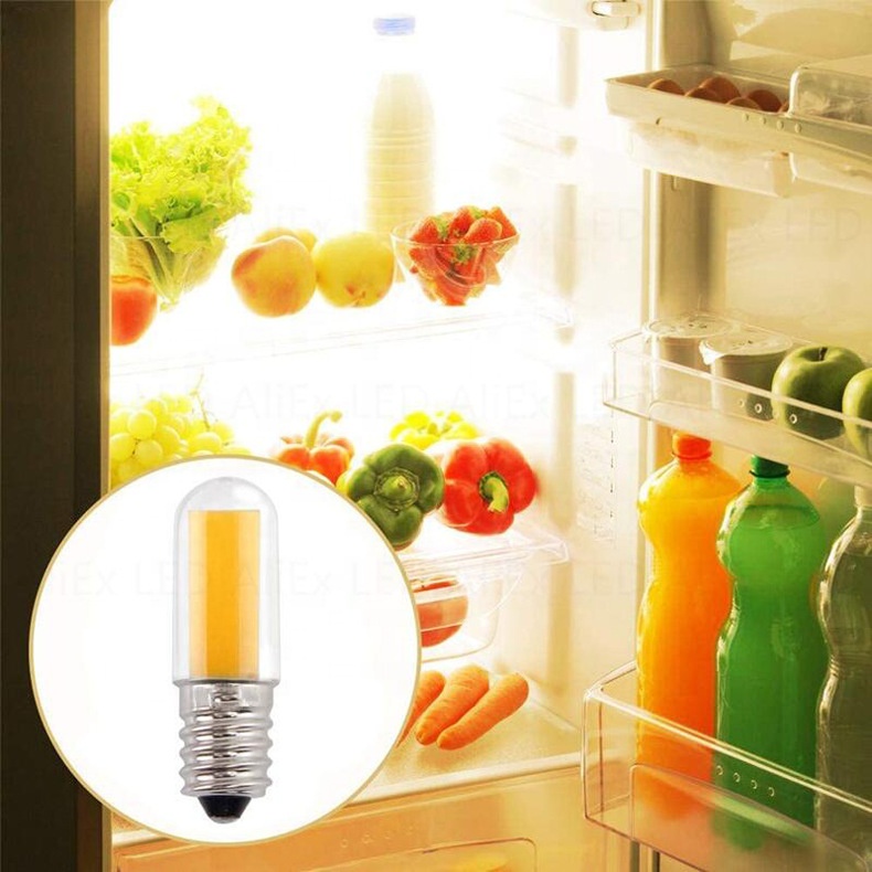 LED Mini COB Bulbs E14 3W - Green Lantern Optoelectronic Light Factory - Fridge Chandelier Lighting