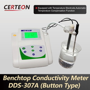 เครื่องวัด TDS แบบพกพา ดิจิตอล กันน้ำ สำหรับตรวจสอบคุณภาพน้ำ แบบปากกา ใช้ในห้องปฏิบัติการ พร้อมเซ็นเซอร์วัดอุณหภูมิแบบตั้งโต๊ะ และเครื่องวัดค่าการนำไฟฟ้า - Product Image 3
