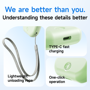 Nouveau ventilateur portable de poche 2026, mini ventilateur de bureau rechargeable par USB - Product Image 3