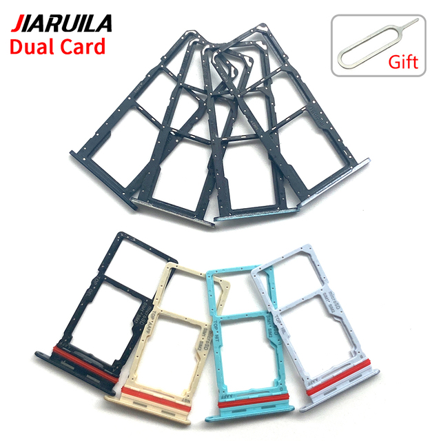 SIM Card Tray Dual Card Slot Holder for Samsung A06 4G A06 5G A16 4G A16 5G Cell Phone SIM Tray Replacement Repair Accessories