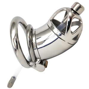 FRRK-20BชายChastityล็อคChastityเครื่องป้องกันสามีDerailment Abstain FromถอดโลหะสแตนเลสJJล็อค - Product Image 3