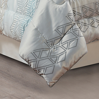 Linge de maison simple et pelucheux, ensemble de literie de luxe, couette, pour la maison d'hôtel