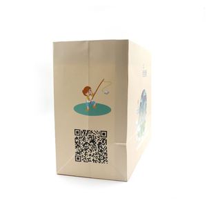 Bolsas de Papel Kraft Marrón Personalizadas de Lujo para Regalos con Asa de Listón - Product Image 3