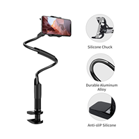 Support de téléphone portable universel 360 rotatif 75cm à col de cygne flexible