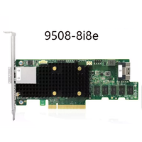 Kartu Kontroler RAID Tri-Mode MegaRAID 9580-8i8e 8 Port Internal 8 Port Eksternal PCIe 4.0 X8 05-50076-00 Cache 8GB