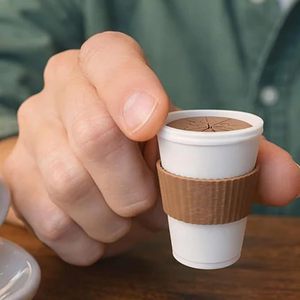 แก้วกาแฟ 3 มิติ พิมพ์ลาย PLA ดีไซน์สร้างสรรค์ ป้องกันการหก แก้เครียด ไม่ล้ม รุ่นใหม่ล่าสุด นำเข้าจากต่างประเทศ - Product Image 6