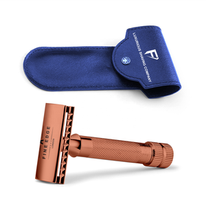 Rasoir de sécurité à double tranchant rasoir manuel en acier inoxydable réutilisable rasage antirouille pour hommes rasage humide barbe de barbier - Product Image 6