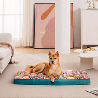 Lits orthopédiques pour chiens et chats, modernes, marocains, personnalisés, écologiques, portables, lavables, légers, multicolores