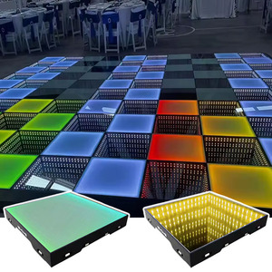 Precio de Fábrica, Piso 3D Infinito Magnético, Antideslizante, Resistente a Arañazos, Control Remoto por Aplicación, Sincronización Musical, Fácil de Instalar, para Bodas, Fiestas, Eventos - Product Image 1