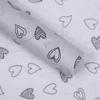Kertas tisu kemasan tipis kertas tisu cetak logo kustom murah nama merek kertas tisu pembungkus kado bunga