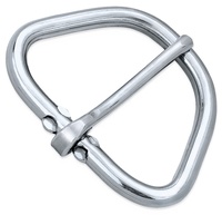 Boucles de sangle de selle de cheval en acier inoxydable en gros pour sangles de 3 pouces pour sac