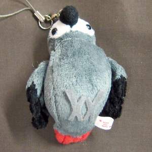 Fantezi moda hediyeler yüksek kalite özel kuşlar peluş hayvan dolması afrika gri papağanlar - Product Image 3