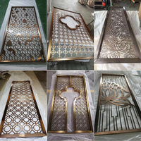Clôture de jardin privé en aluminium, clôture extérieure en métal, nouveau Design, panneau de clôture de confidentialité en acier Corten découpé au Laser