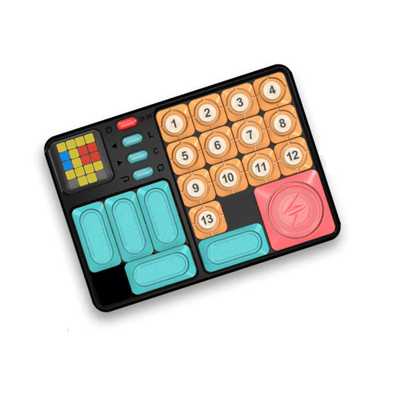 Caixa de quebra-cabeça huarong, jogo de tabuleiro super labirinto e deslizante digital