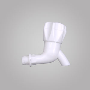 ก๊อกน้ำติดผนังพลาสติกทนทานจากจีน ยี่ห้อ China Universal  แบบมือจับใหญ่  สั่งซื้อขั้นต่ำน้อย - Product Image 4