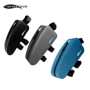 Fábrica BSCI BESTOP Precio al por mayor Bolsa para teléfono para cuadro de bicicleta de poliéster 600D impermeable multiusos - Product Image 5