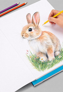 Blocco da Disegno GF Rinforzato, Carta Bianca, Formato A3 A4 8K 16K, Quaderno per Pittura e Disegno, per Pennarelli Acrilici e Matite Colorate - Product Image 6