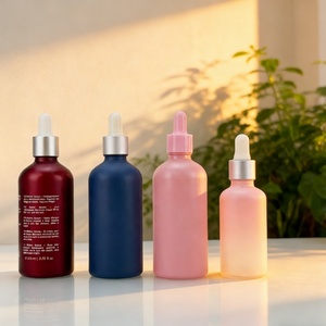 Factory Price Round Essential Oil Glass <b>Dropper</b> <b>Bottle</b> With Silver Aluminum Cap Empty Cosmetic Facial Oil Glass <b>Dropper</b> <b>Bottle</b> - Product Image 6