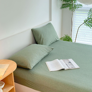 ชุดผ้าปูที่นอนไมโครไฟเบอร์แบบ<span class=keywords><strong>3</strong></span>ใน1ชุดเข้ารูปผ้าคอตตอนสวมใส่สบายแบบยืดหยุ่นและพับได้ - Product Image 4