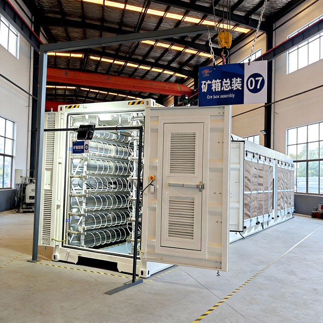 DrolinBox American 53ft Hydro Cooling System Datacenter Container 196 Servers PUE 1.06 Energy Efficient