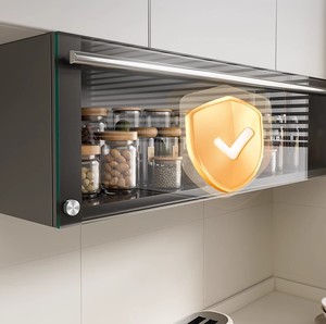 Moderno Estante Flotante de Acero al Carbono para Montaje en <span class=keywords><strong>Pared</strong></span>, Organizador de Especias Abierto para <span class=keywords><strong>Cocina</strong></span> con Repisa de Cristal - Product Image 4
