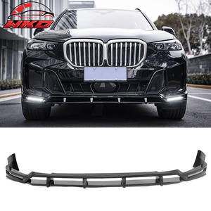 Alerón Delantero para BMW G05 X5 LCI 24-26, Negro Brillante, DRL, ABS, Divisor de Alta Calidad, Accesorio Exterior - Product Image 1