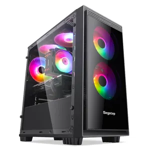 Ipason Tự Làm Máy Tính Để Bàn Intel I5 13400F Rtx4060 16G RAM 1T SSD Chơi Game PC Máy Tính Để Bàn Máy Tính