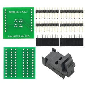 DIP6 <span class=keywords><strong>IC</strong></span> programcı adaptörü için SOT23-6LTODIP6-001 SOT23 çip testi soket DIY kiti çin - Product Image 5