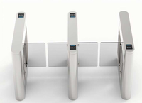 Tourniquet de contrôle d'accès à reconnaissance faciale rapide pour gymnases et stations de métro, pour une entrée sécurisée