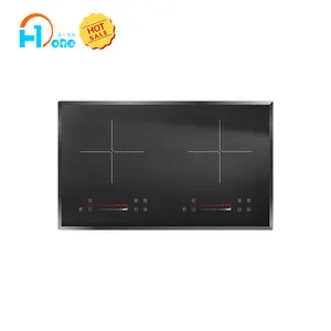 Vietnam Markt Hot Selling Dubbele Branders Cooker Met Touch Control In Zwart Hard Wired