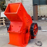 Machine portative de broyeur à marteaux pour écraser l'engrenage de moteur de fabricant de sable de terre de terre de brique pour l'usage portatif écrasant le sol de terre