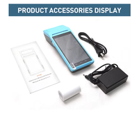 Terminal PDA 58mm Printer Thermal Portabel Mobile Mini untuk Struk dengan Antarmuka USB+Nirkabel Baterai 5000mAh Tersedia
