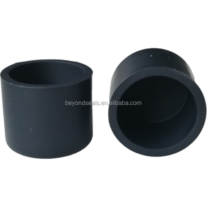Kunden spezifische End kappen id3mm bis 80mm flache runde Silikon kautschuk kappen - Product Image 4