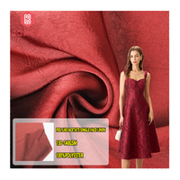 Tissu en lin à une face, multifonctionnel, 100% polyester, durable, résistant au rétrécissement, 130-140 GSM, sensation d'acétate, pour robe