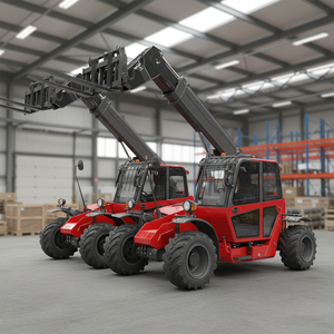 Pengiriman Cepat <span class=keywords><strong>Telescopic</strong></span> Handler 3.5 Ton Diesel Forklift Teleskopik Truk Pengangkut Beban Berat Telehandler Forklift - Product Image 4