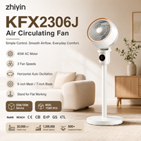 Ventilateur portable turbo pliable avec base magnétique, indicateur de batterie et télécommande pour le camping en extérieur, avec garantie commerciale