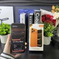 Teléfono Móvil Umiio 17 Pro Max 5G Directo de Fábrica, 16GB+1TB, Pantalla FHD de 6.8 Pulgadas, Cámara de 18+48MP, Batería de 5000mAh, Android