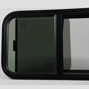 Meilleur type de camping-car avec fenêtre coulissante en verre trempé 3C ouverte d'un côté avec Flynet et trous de drainage - Product Image 4