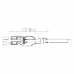 HD SM MM yama kablosu Dulplex 2.0mm 3.0mm LC Uniboot Fiber optik konnektör parçaları - Product Image 5